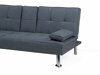 Sofa lova Berwyn 417 (Tamsi pilka)