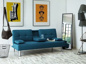 Καναπές κρεβάτι Berwyn 417 (Μπλε)
