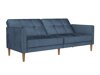 Καναπές κρεβάτι Denton 1178 (Μπλε)