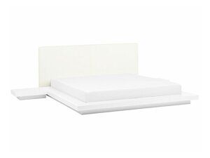 Легло Berwyn 541 (Бял) С нощни шкафчета