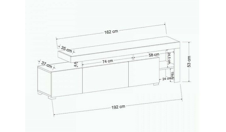 TV galds 507002