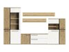 Set mobili soggiorno Reno K107 (Bianco + Rovere Artisan)