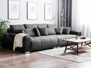 Modulinė sofa Berwyn 598 (Pilka + Juoda)