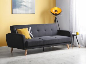 Καναπές κρεβάτι Berwyn 640 (Μαύρο)