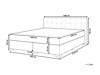 Континентальная кровать Berwyn 718 (Светло-серый)