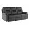 Podesiva sofa Berwyn 717 (Crna)