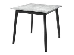 Table Edmond 109 (Marbre gris + Noir)