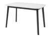 Tisch Edmond 110 (Weiß + Schwarz)