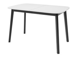 Τραπέζι Edmond 110 (Άσπρο + Μαύρο)