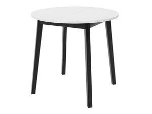 Τραπέζι Edmond 112 (Άσπρο + Μαύρο)
