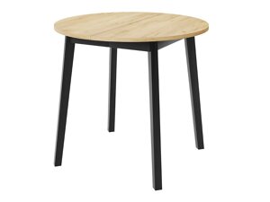 Asztal Edmond 112 (Kézműves aranytölgy + Fekete)