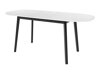 Asztal Edmond 114 (Szürke márvány + Fekete)