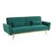 Dīvāns gulta Berwyn 750 (Zaļš)