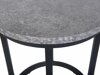 Set stranskih mizic Berwyn 759 (Črna + Barva betona)