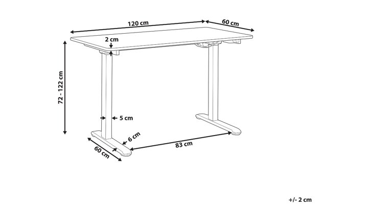 Reguliuojamo aukščio darbo stalas 520071