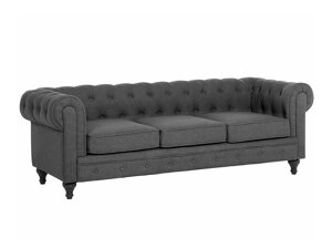 Chesterfield sofa Berwyn H101 (Pilka)