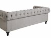 Sofa chesterfield Berwyn H101 (Svijetlo siva)