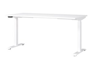 Höhenverstellbarer Schreibtisch Sacramento BU113 (Weiß)