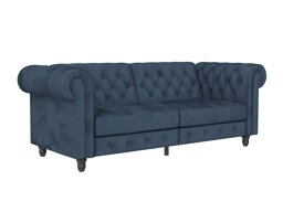 Divano letto Denton 1190 (Blu)