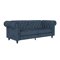 Divano letto Denton 1190 (Blu)