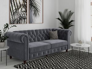 Καναπές κρεβάτι Denton 1190 (Ανθρακί)
