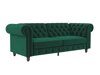 Καναπές κρεβάτι Denton 1190 (Πράσινο)