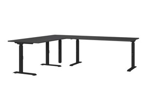 Delovna miza, nastavljiva po višini Sacramento BU118 (Grafit)
