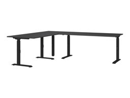 Höhenverstellbarer Schreibtisch Sacramento BU118 (Graphit)