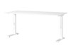 Állítható magasságú íróasztal Sacramento BU118 (Fehér)