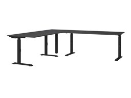 Höhenverstellbarer Schreibtisch Sacramento BU121 (Graphit)