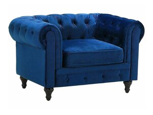 Chesterfield fotelis Berwyn H103 (Mėlyna)