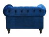Chesterfield fotelj Berwyn H103 (Modra)