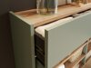 Set arredo da corridoio Sacramento BN104 (Dusty Verde + Navarra quercia)