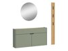 Set arredo da corridoio Sacramento BN104 (Dusty Verde + Navarra quercia)