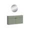 Set arredo da corridoio Sacramento BN104 (Dusty Verde + Navarra quercia)