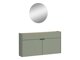 Set arredo da corridoio Sacramento BN104 (Dusty Verde + Navarra quercia)