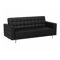 Καναπές κρεβάτι Berwyn G103 (Μαύρο)
