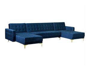 Moduļu stūra dīvāns Berwyn G109 (Zils Nav)