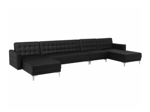 Πολυμορφικός γωνιακός καναπές Berwyn G110 (Μαύρο)
