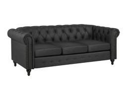 Sofa chesterfield Berwyn H100 (Crna)
