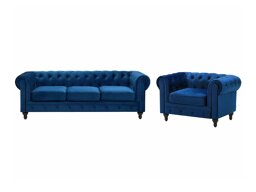 Комплект мягкой мебели Berwyn H110 (Синий)