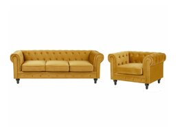 Комплект мека мебел Berwyn H110 (Жълт)