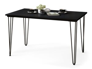 Asztal Glendale 104 (Matt fekete + Fekete)