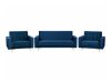 Комплект мека мебел Berwyn G114 (Тъмно синьо)
