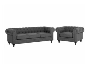 Комплект мягкой мебели Berwyn H113 (Серый)