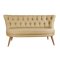 Divano chesterfield Altadena 348 (Marrone)