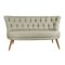 Divano chesterfield Altadena 348 (Grigio)