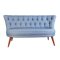 Divano chesterfield Altadena 348 (Azzurro)