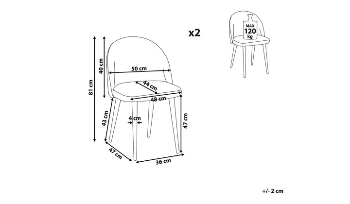 Krēslu komplekts 521788