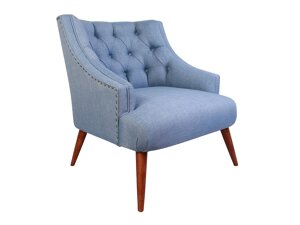 Chesterfield krēsls Altadena 350 (Gaiši zils)